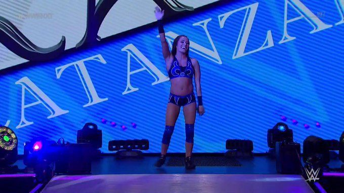 Kacy Catanzaro had the unfortunate task of taking on the newly deranged Io Shirai