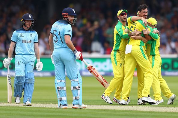 England had lost to Australia in the group stage ICC Cricket World Cup 2019