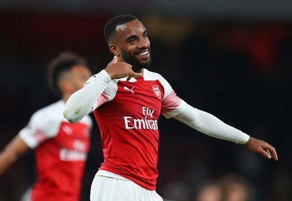 Alex Lacazette is a clinical forward