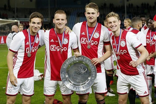 De Ligt captained Ajax to the Eredivisie