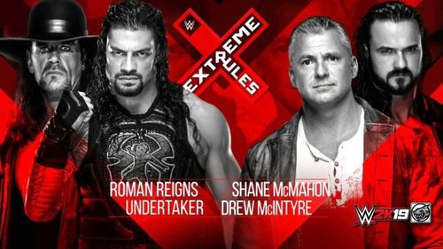 Will the No Holds Barred tag team match headline Extreme Rules 2019?