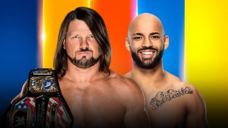 AJ Styles vs Ricochet