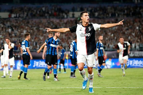 Ronaldo was on song for Juventus against FC Internazionale