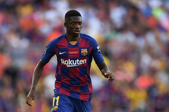 Dembele starred in all five pre-season fixtures