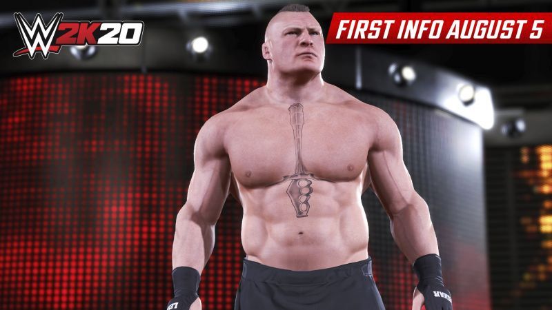 Brock Lesnar in WWE 2K20