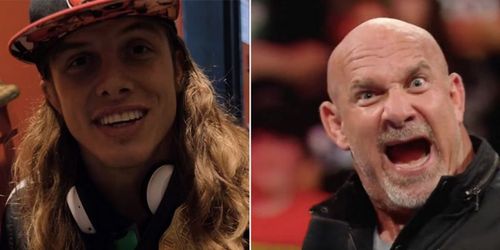 Matt Riddle and Goldberg.