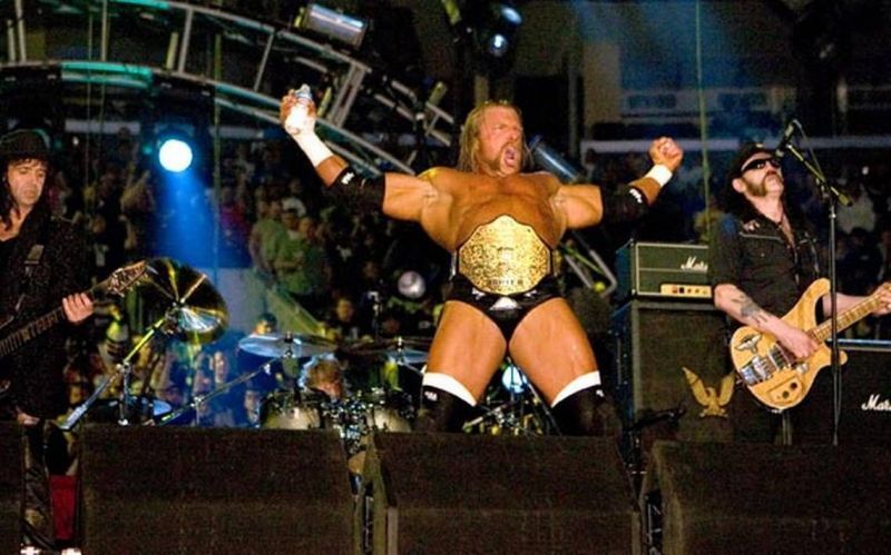 Motorhead plays Triple H to the ring at WrestleMania 21