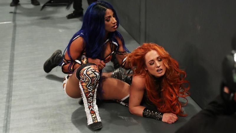 Sasha Banks and Becky Lynch