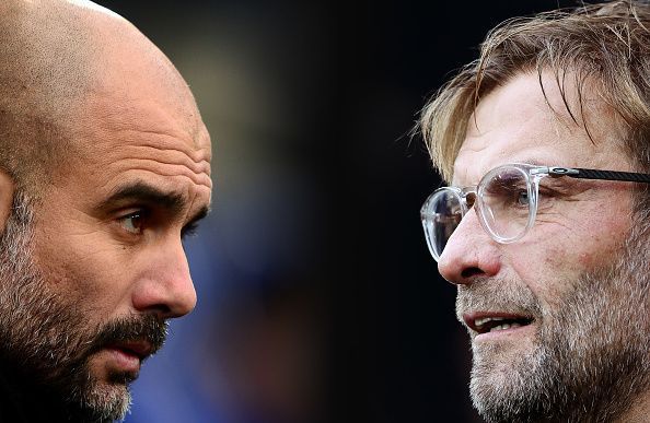 Pep Guardiola and Jurgen Klopp