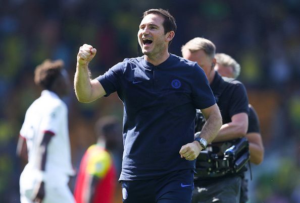 Chelsea manager Frank Lampard