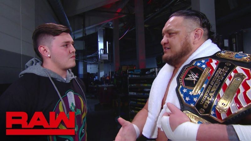 Dominick appeared on RAW earlier this year during his father&#039;s feud with Samoa Joe.