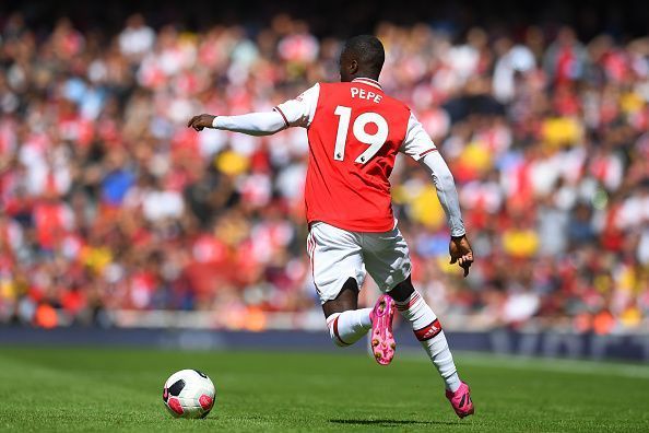 Nicolas Pepe sparkled at Anfield.