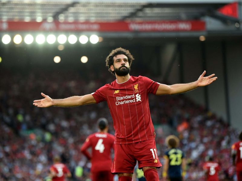 Mohamed Salah is the only Liverpool player in the Top 20