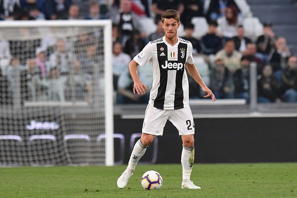 Rugani has found himself down the order at Juventus