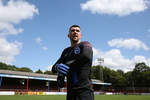 Matt Ryan made 3 very important saves to keep Brighton&#039;s clean sheet