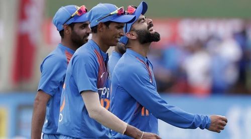 Virat Kohli would be delighted with his bowlers' performance in the first T20