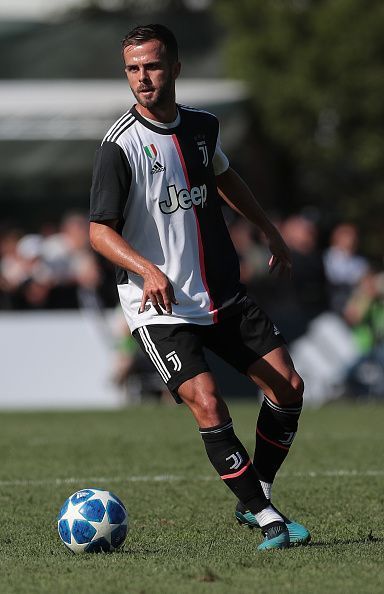 Juventus playmaker Miralem Pjanic