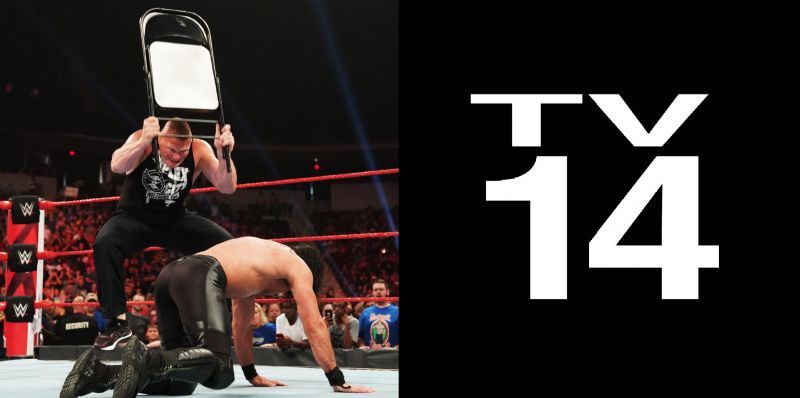 Seth Rollins and Brock Lesnar&#039;s title match could get graphic thanks to the TV-14 rating.