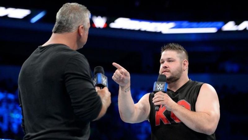 Shane McMahon and Kevin Owens