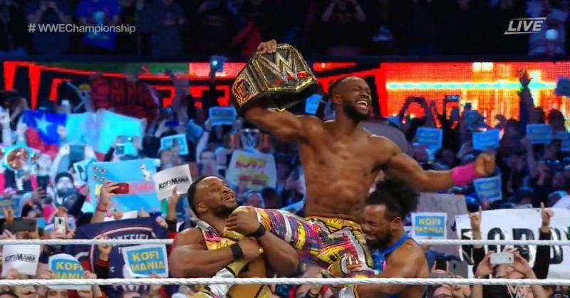 Kingston wins the WWE title