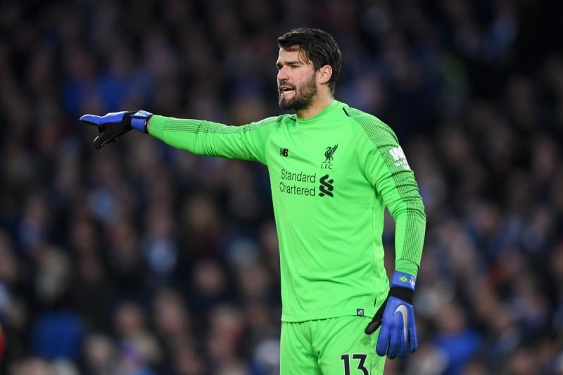 Alisson Becker featured in all 38 games for Liverpool in the 2018/19 Premier League