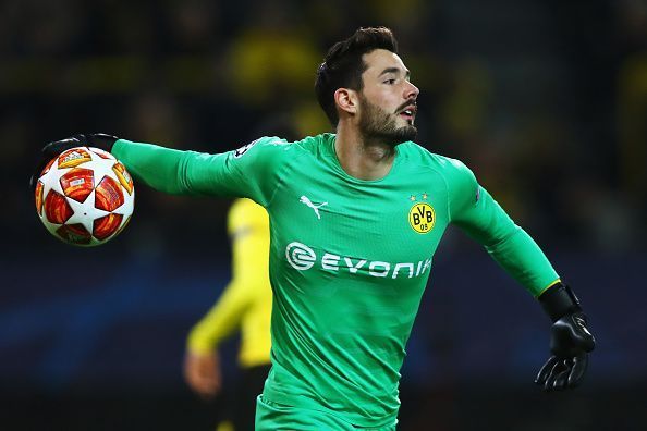 Roman Burki will be the first choice in goal for Borussia Dortmund