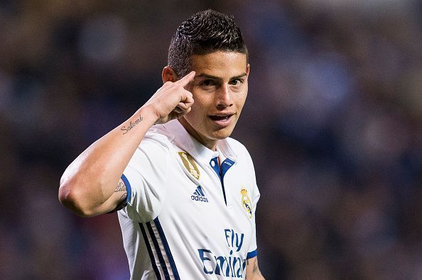 James Rodriguez is aset to leave Real Madrid this summer