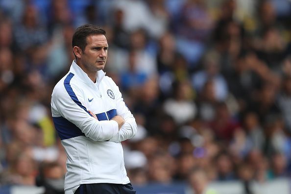 Chelsea manager Frank Lampard