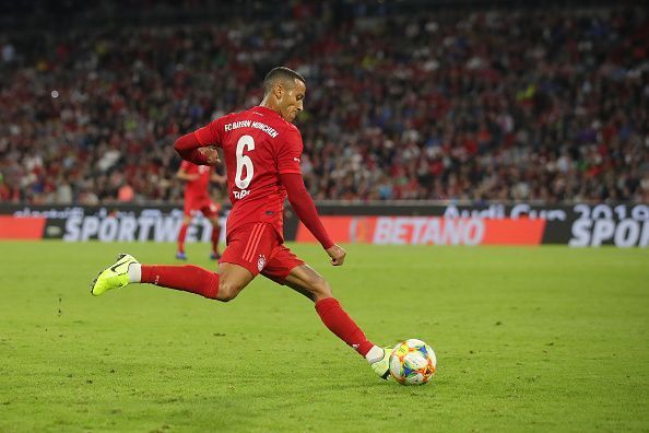 Thiago seemed to only be used as an outlet to recycle the ball