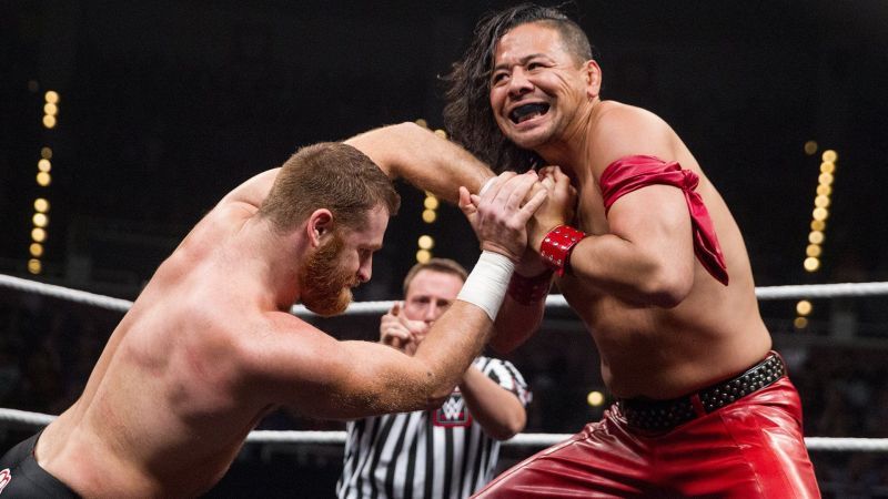 Sami Zayn and Shinsuke Nakamura competed in the Japanese star's debut match at NXT TakeOver Dallas.