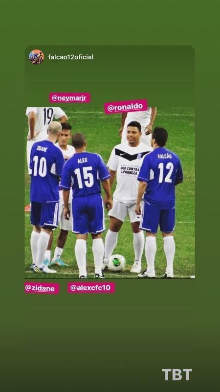 Neymar&#039;s Instagram story
