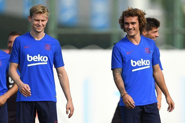 Where do de Jong and Griezmann fit in?