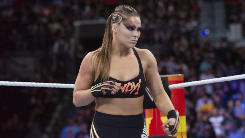 Ronda Rousey suffered a broken hand in the main event of WrestleMania