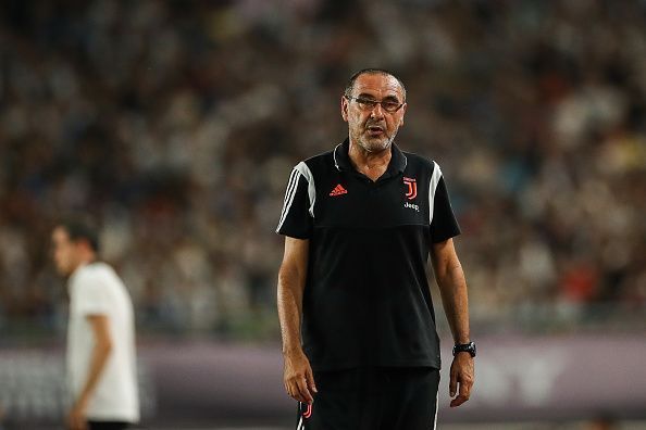 Juventus coach Maurizio Sarri