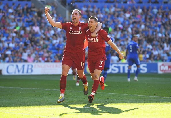 Milner and Henderson are key names in Liverpool&#039;s midfield