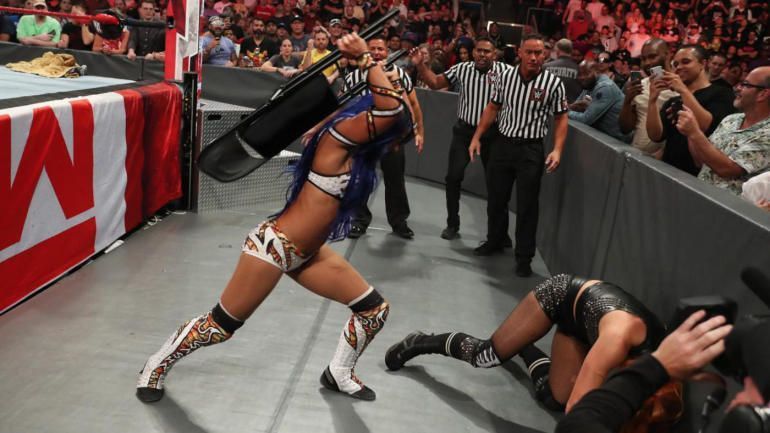 Sasha Banks recently made her shocking return to Monday Night Raw.