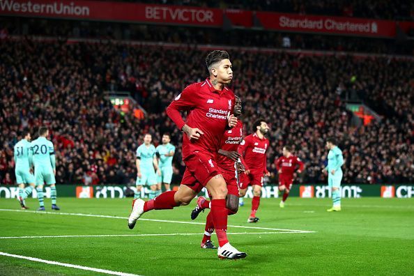 Roberto Firmino will look to break records against an unpredictable Arsenal side on Saturday evening