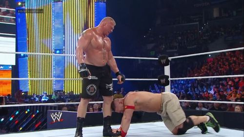 Brock Lesnar vs John Cena