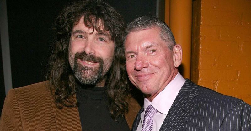 Mick Foley and Vince McMahon