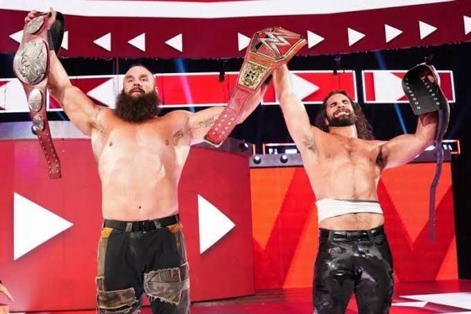 Strowman and Rollins