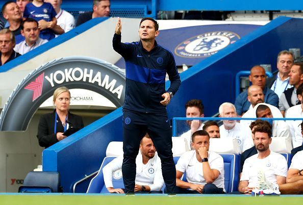 Frank Lampard and Chelsea failed to record their first home win of the season