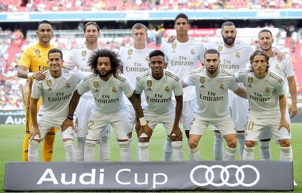 Real Madrid in pre-season