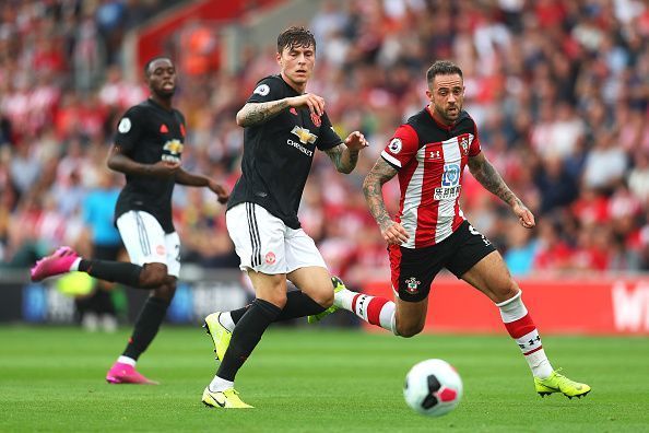 Victor Lindelof (Center) was bullied at the back once again