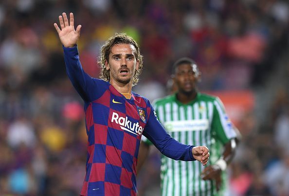 The Frenchman was the star of the show on his Camp Nou debut