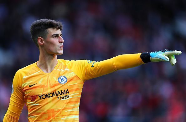 Kepa made quite a few vital saves to keep his team in the game