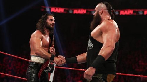 Seth Rollins and Braun Strowman