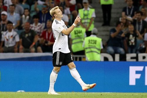 Brandt was part of the German side that crashed out of the 2018 FIFA World Cup