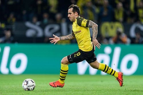 Alcacer opened the scoring for Borussia Dortmund