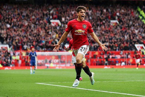 Daniel James left his mark on the Old Trafford faithful