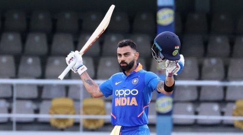 Virat Kohli scored back to back centuries vs West Indies